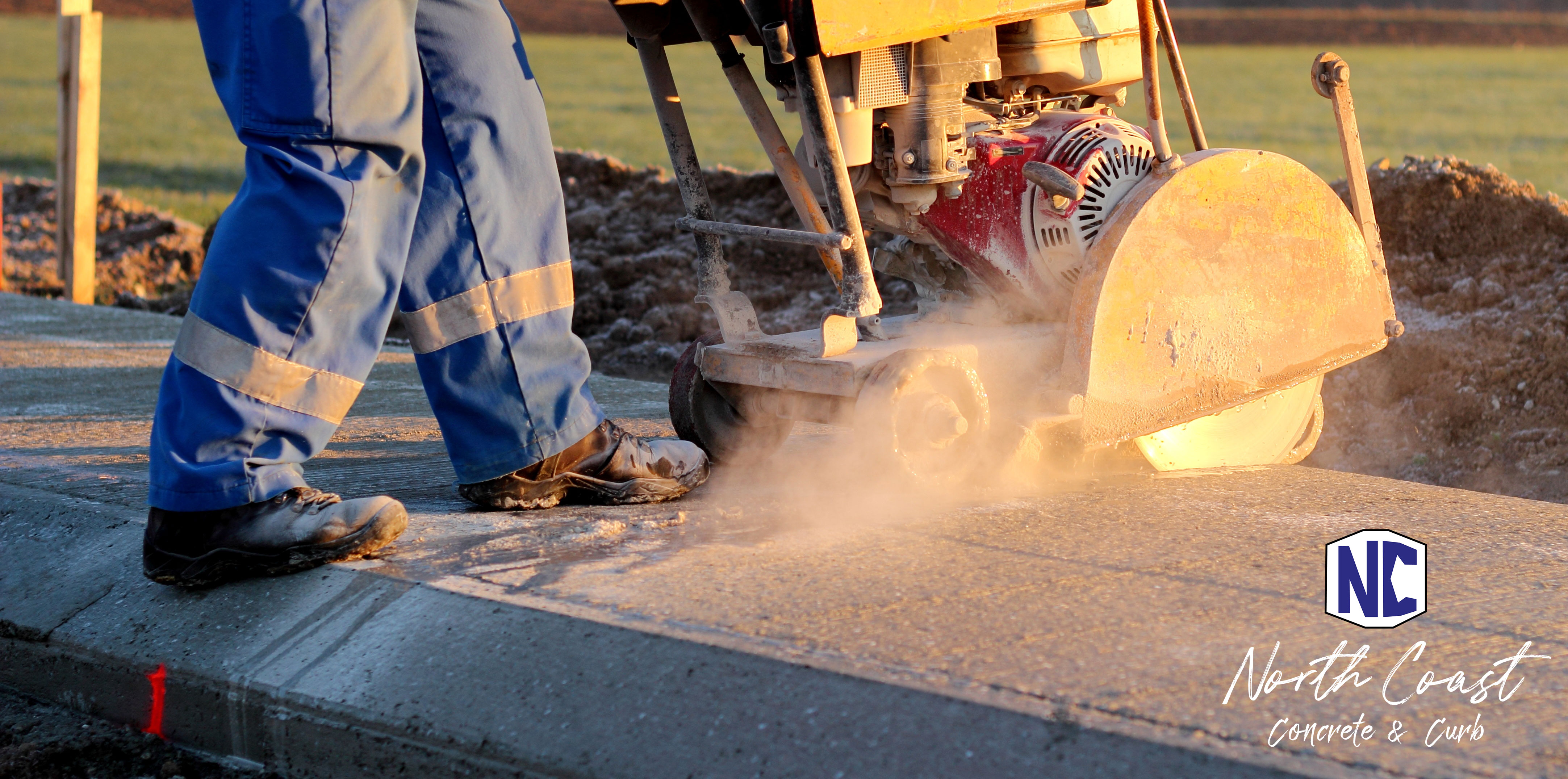 Concrete saw-cutting project